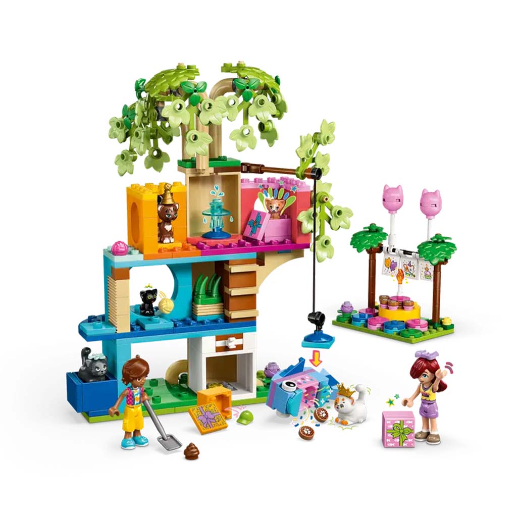 LEGO® Friends: Katzen-Geburtstagsparty und Baumhaus für Katzen (42666) Bild 4