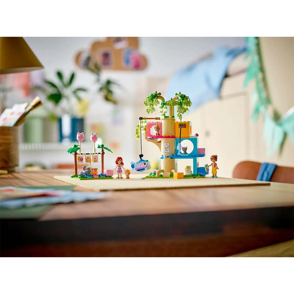 LEGO® Friends: Katzen-Geburtstagsparty und Baumhaus für Katzen (42666) Bild 8