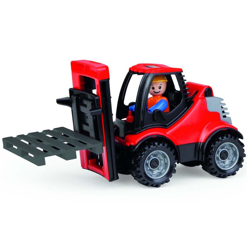LENA: Truckies Gabelstapler mit Paletten, im Karton, 22 cm Bild 2