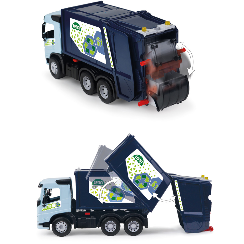 LENA: Worxx Volvo FMX Müllwagen, im Karton, 54 cm Bild 3