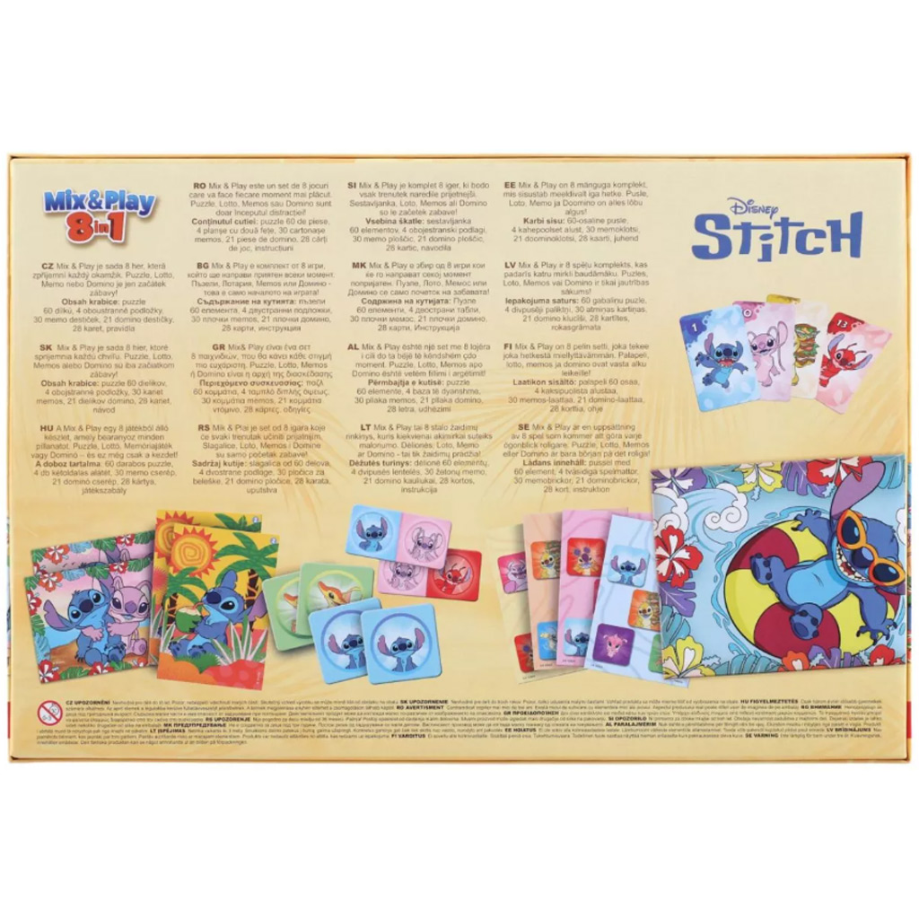 Mix & Play Stitch 8-in-1 Spielesammlung - Trefl Bild 2