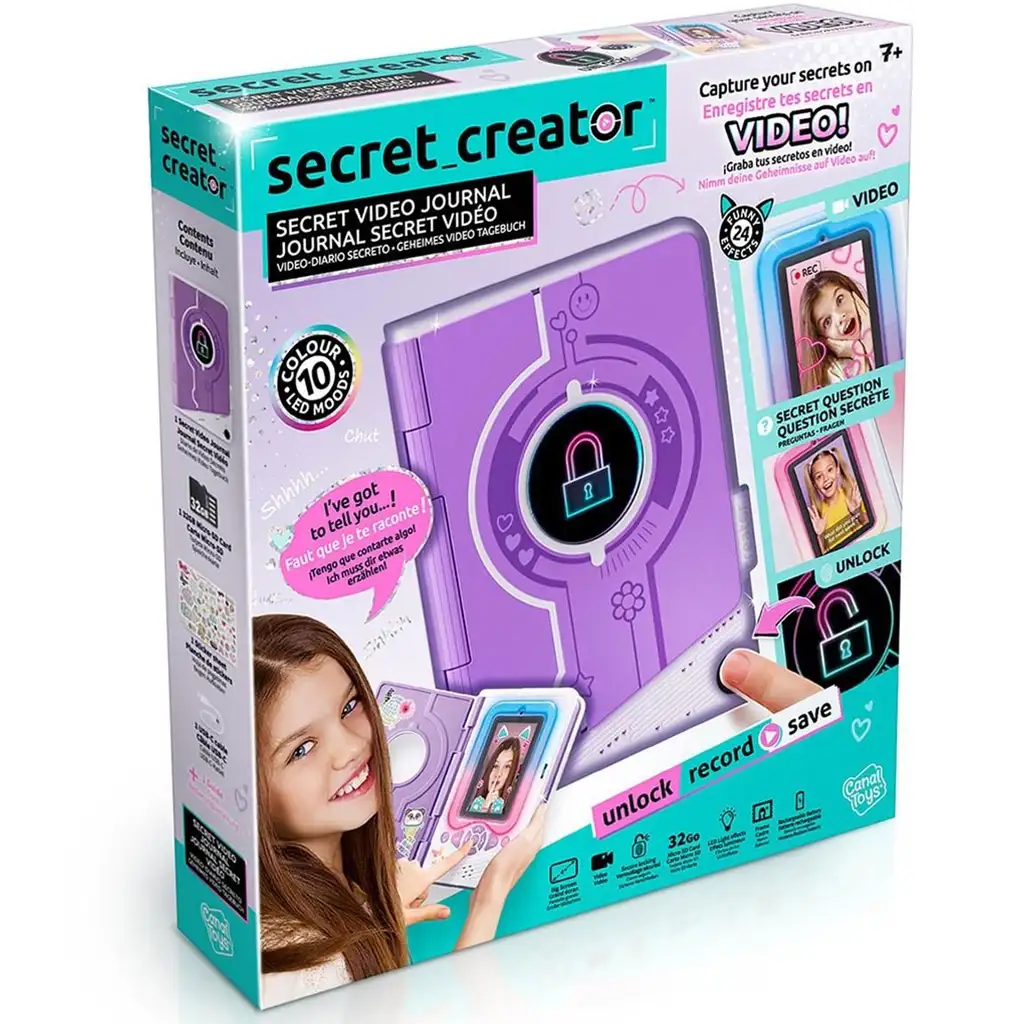 Secret Creator geheimes Videotagebuch