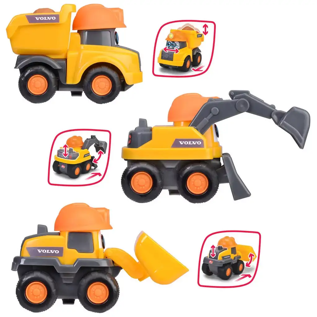 ABC Builder Team: Baumaschine in verschiedenen Varianten - Simba Toys Bild 2
