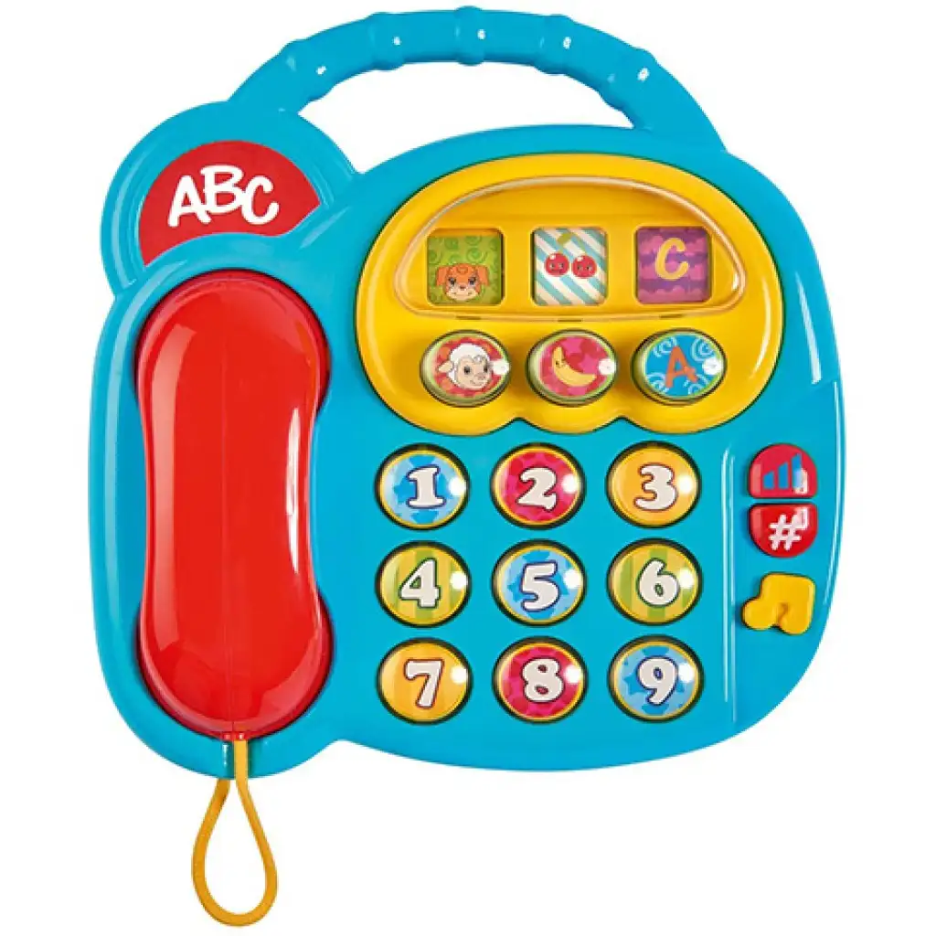 ABC bunter Telefon mit Licht- und Toneffekten - Simba Toys Bild 2