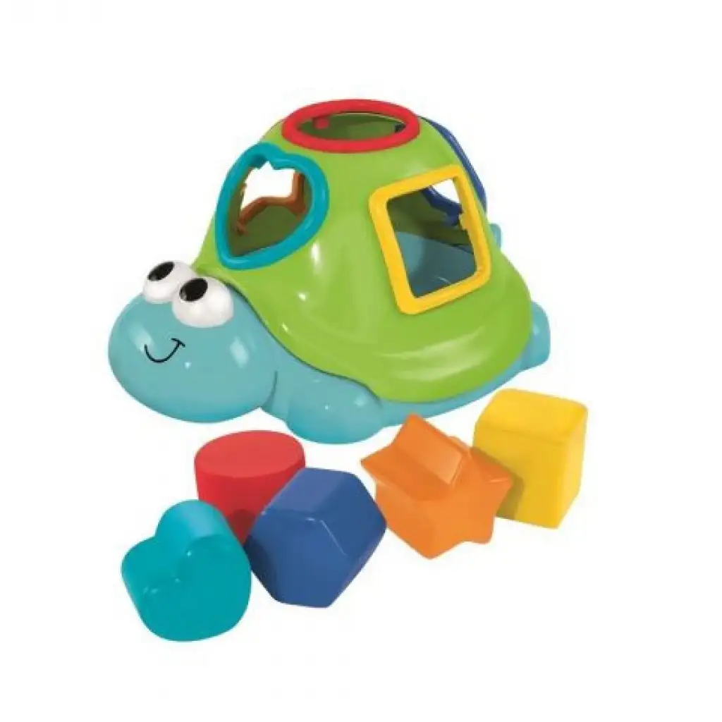 ABC schwimmende Schildkröte mit Formensortierwürfeln - Simba Toys Bild 2