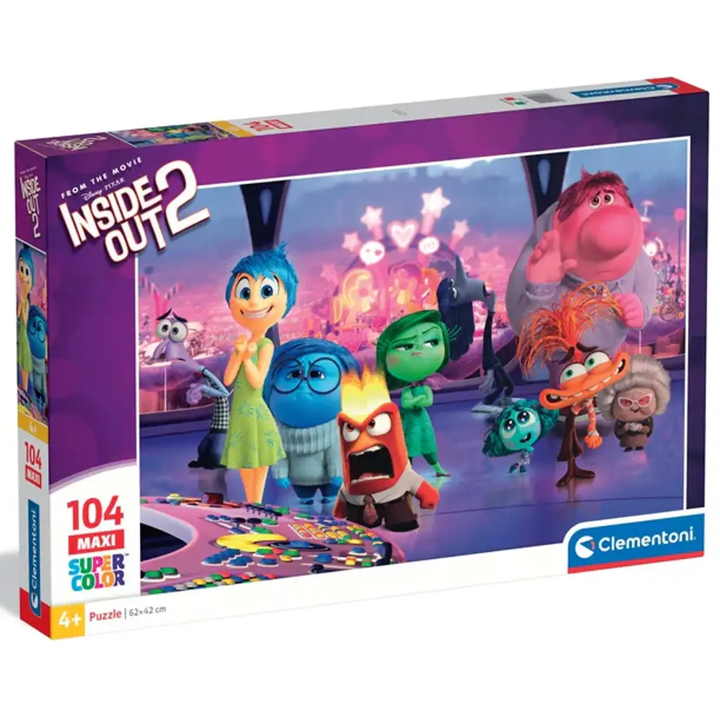 Alles steht Kopf 2 104-teiliges Maxi Supercolor Puzzle - Clementoni Bild 1