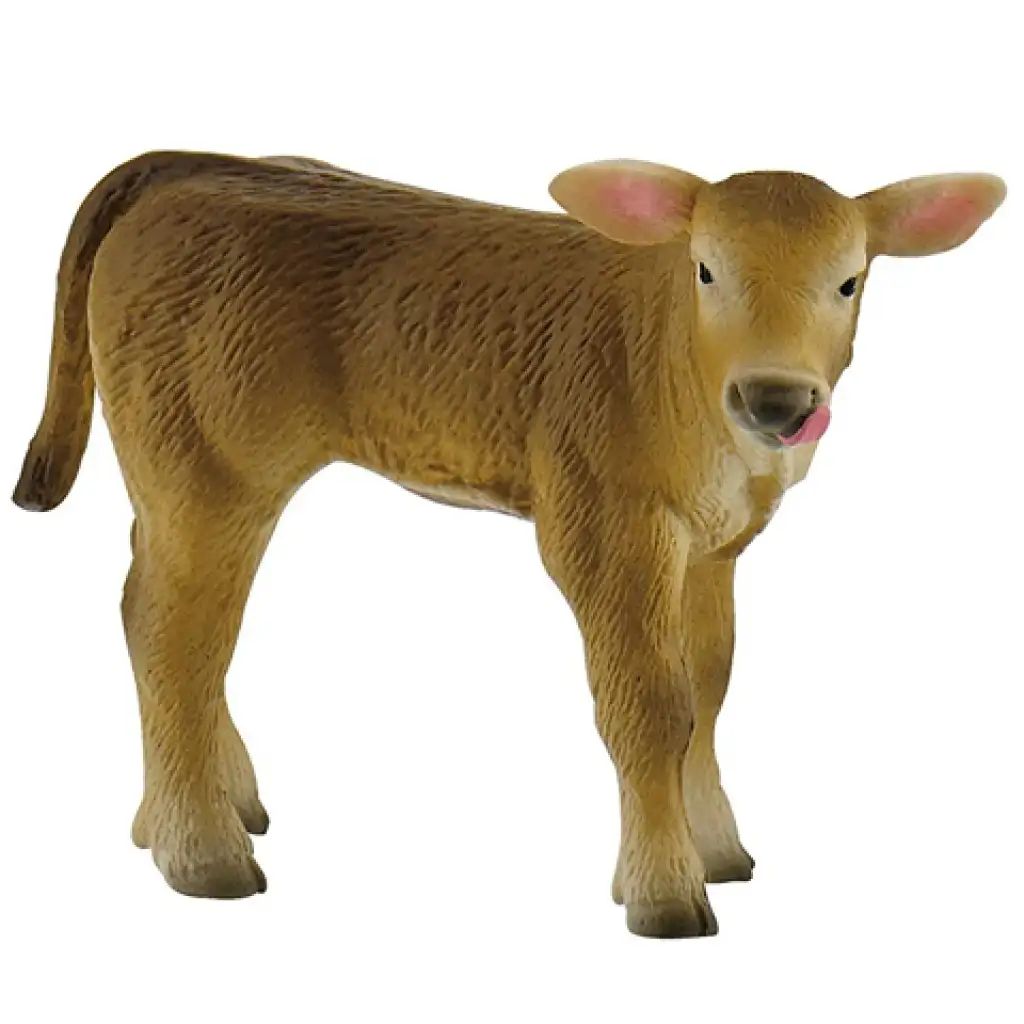 Alpenkuh-Kalb Spielfigur - Bullyland Bild 1