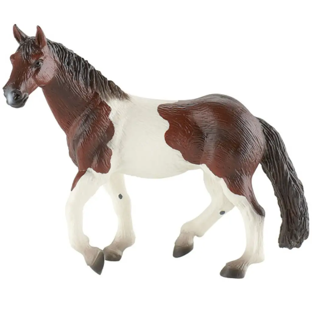 Amerikanische gescheckte Stute Pferdefigur - Bullyland Bild 1