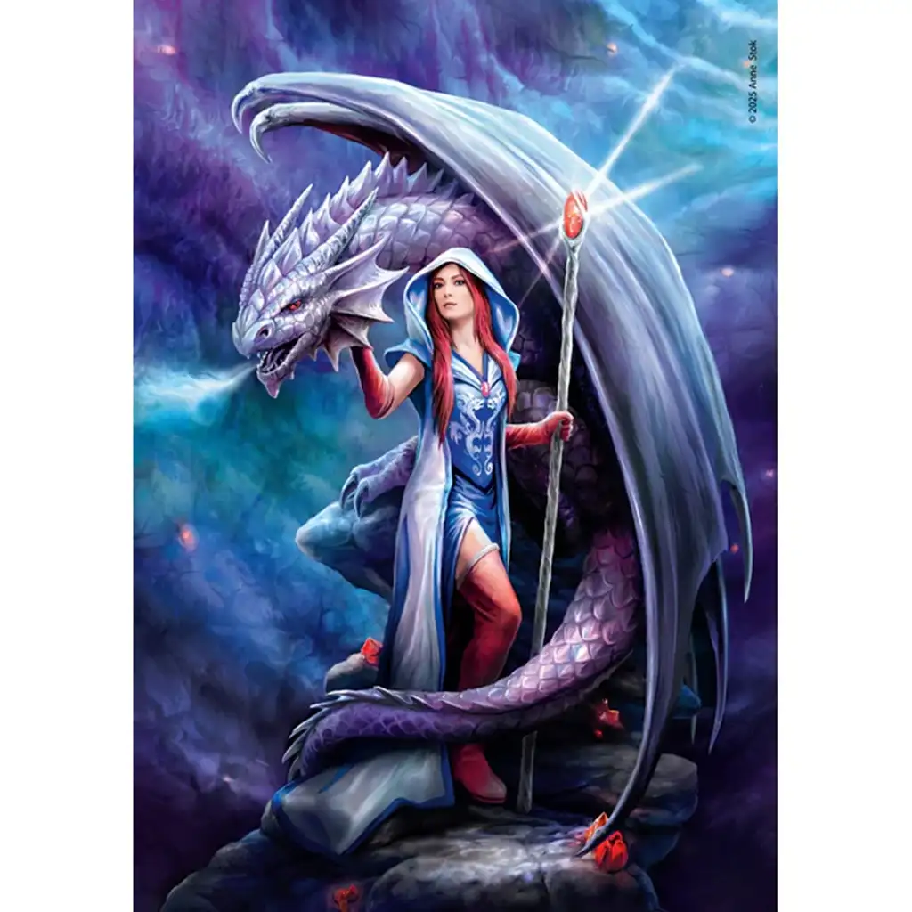 Anna Stokes: Drachenmagier 1000-teiliges Puzzle - Clementoni Bild 2