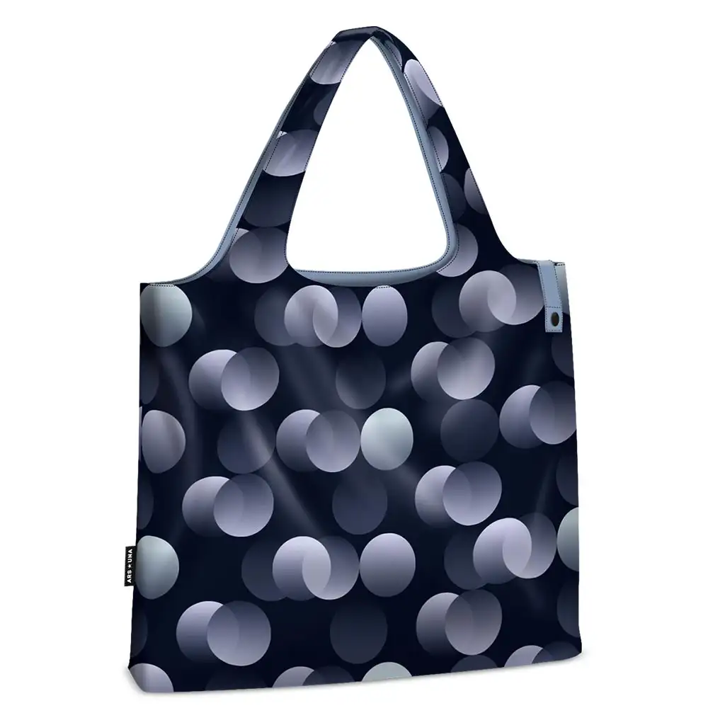 Ars Una: Bubbles Dark Einkaufstasche 22L Bild 1