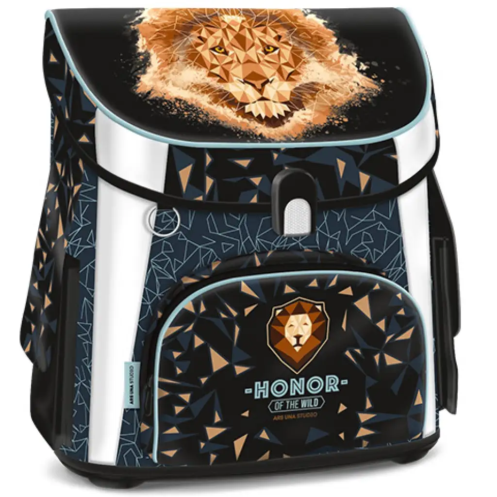 Ars Una: Honor of the Wild kompakter Easy-Schulranzen mit Magnetverschluss, Rucksack Bild 1