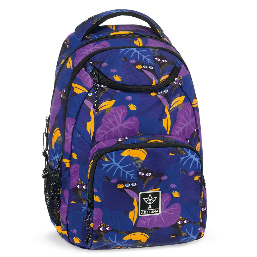 Ars Una: Jungle Night AU-6 Schultasche, Rucksack 34 x 45 x 26 cm Bild 1