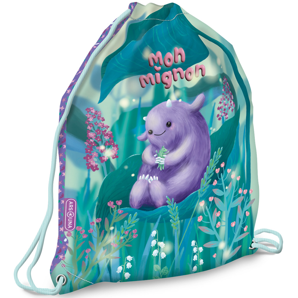 Ars Una: Mon Mignon Turnbeutel, Sportbeutel 32x42 cm Bild 1
