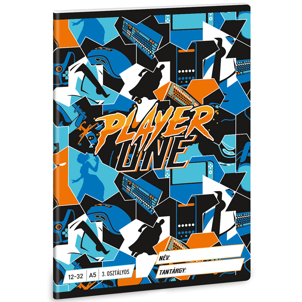 Ars Una: Player One 3. Klasse liniertes Heft A/5 Bild 1