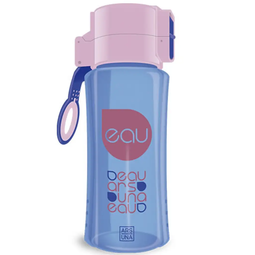 Ars Una: Rosa und blaue BPA-freie Trinkflasche 450ml Bild 1