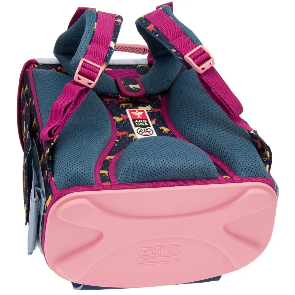 Ars Una: Wild und Frei kompakt ergonomischer Magnetverschluss Schulranzen, Rucksack 33x41x24cm Bild 5