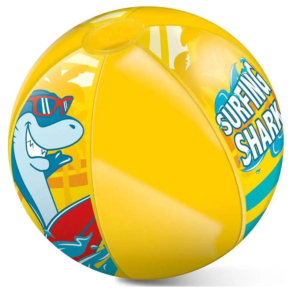 Aufblasbarer Strandball mit Haifischmuster 50cm - Mondo Toys Bild 1