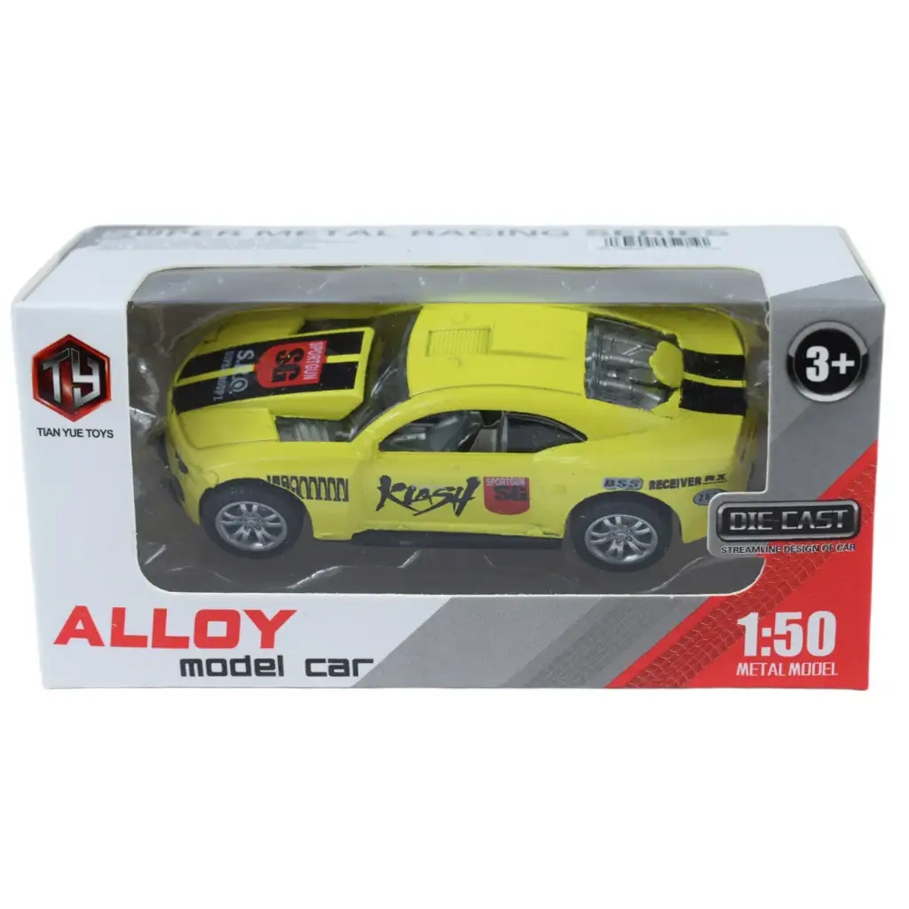 Automodell: Metall-Rennwagen in verschiedenen Ausführungen 7cm 1/50 1 Stück Bild 10