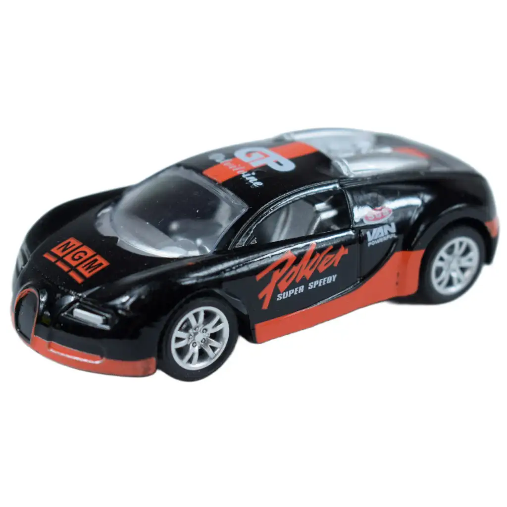 Automodell: Metall-Rennwagen in verschiedenen Ausführungen 7cm 1/50 1 Stück Bild 4
