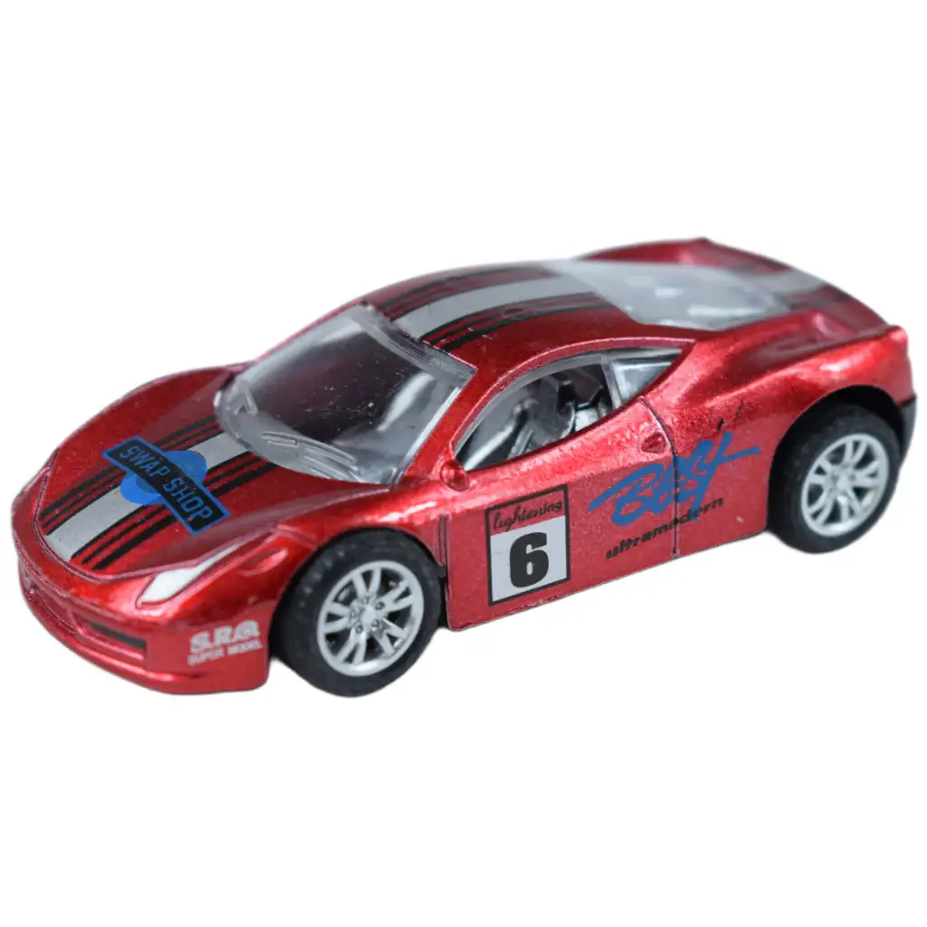 Automodell: Metall-Rennwagen in verschiedenen Ausführungen 7cm 1/50 1 Stück Bild 6