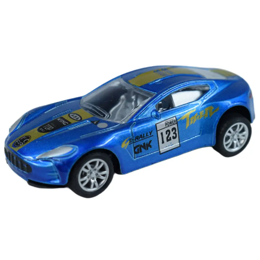 Automodell: Metall-Rennwagen in verschiedenen Ausführungen 7cm 1/50 1 Stück Bild 8