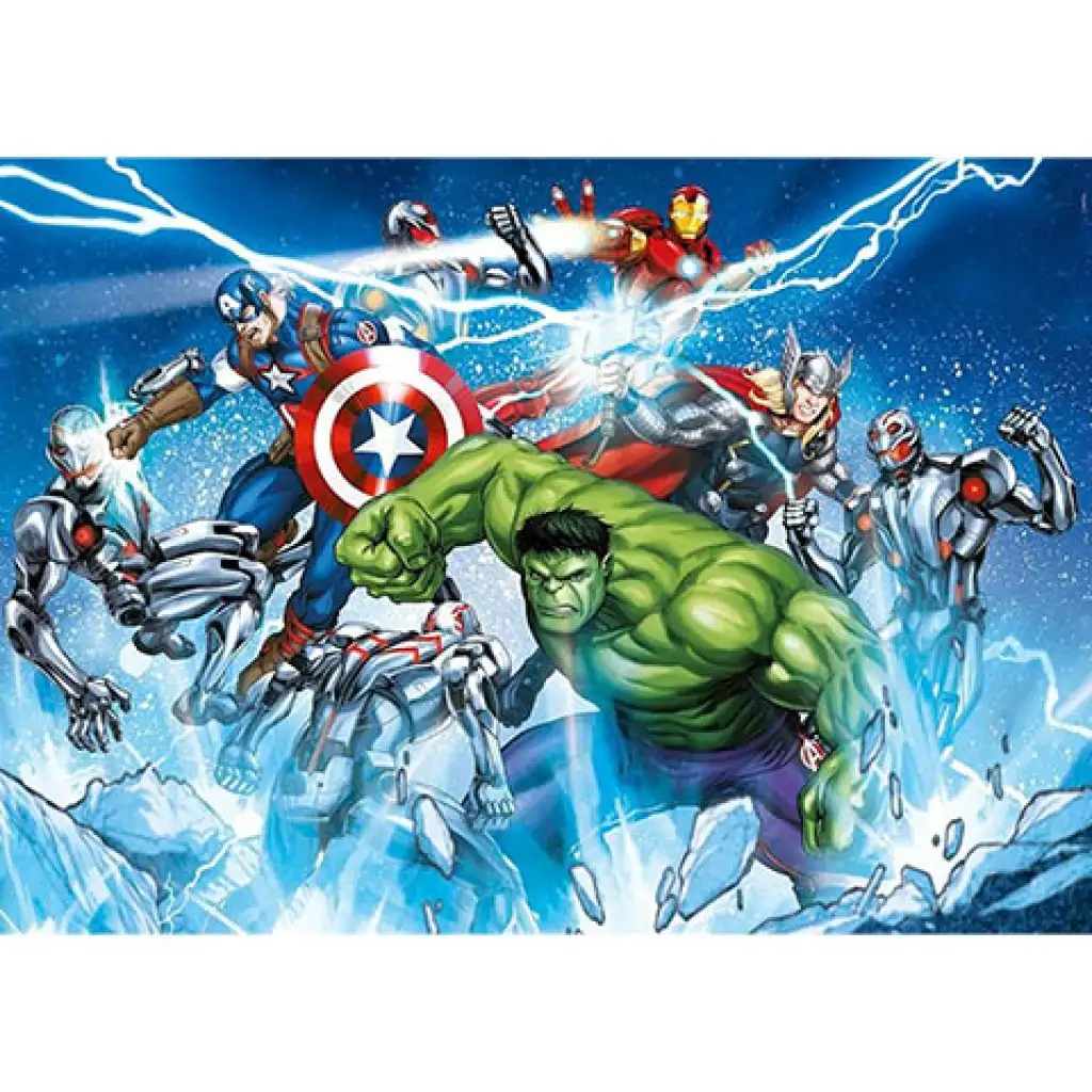 Avengers 104-teiliges Super Color Puzzle - Clementoni Bild 2