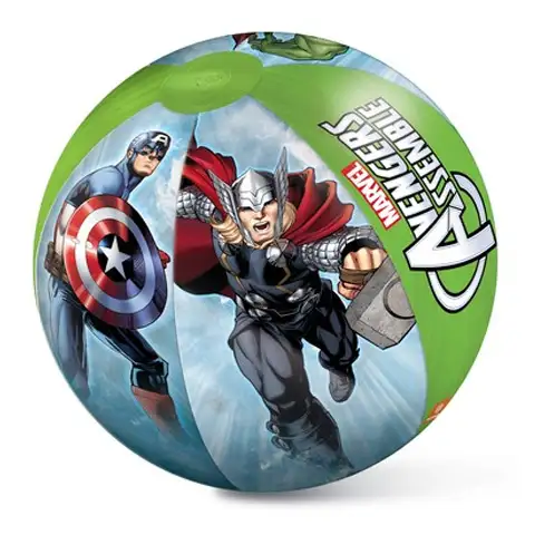 Avengers aufblasbarer Strandball 50cm Bild 1