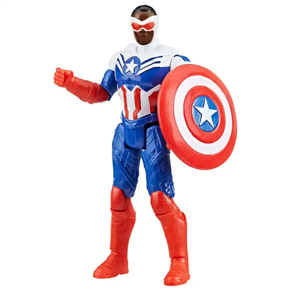 Die Rächer: Captain America Figur 10cm (Sam Wilson x Falke Erscheinung) - Hasbro Bild 2