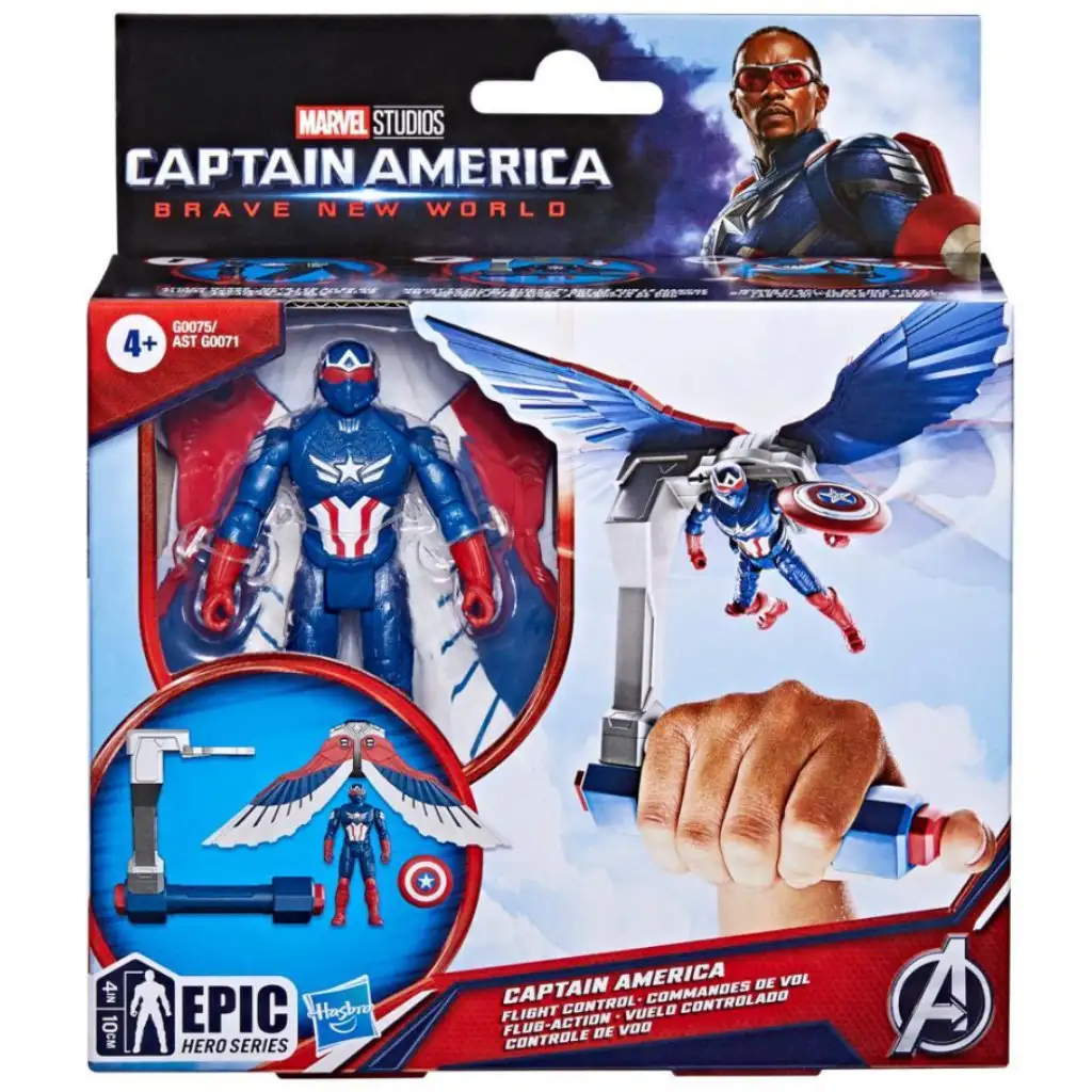 Avengers Epic Hero Series: Captain America 10cm Figur - Hasbro Bild 1