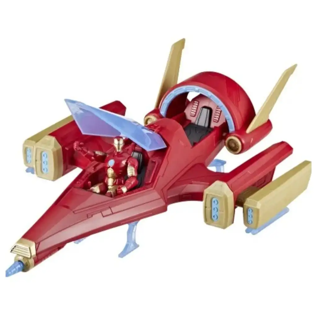 Avengers: Iron Man Repulsor Blast Kampfjet - Hasbro Bild 2