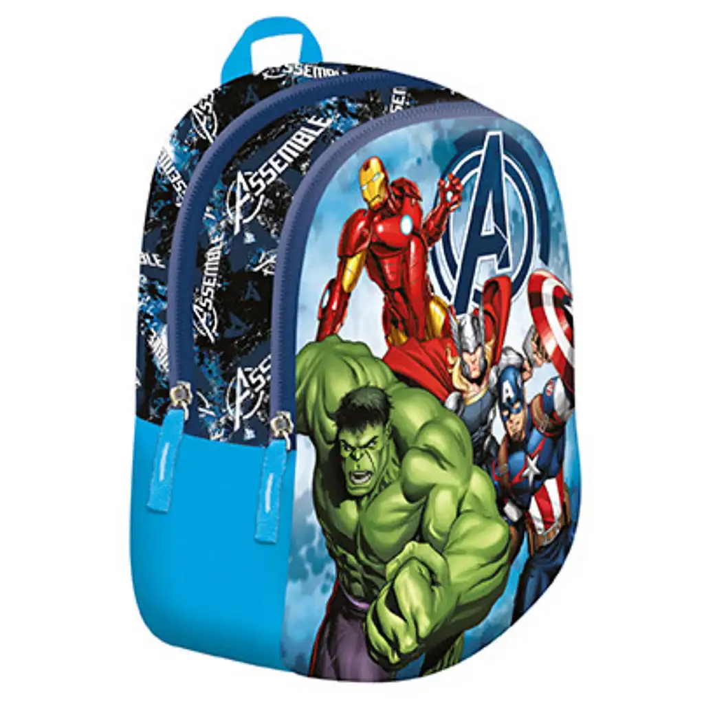 Avengers Schultasche, Rucksack 30x25x10cm Bild 1