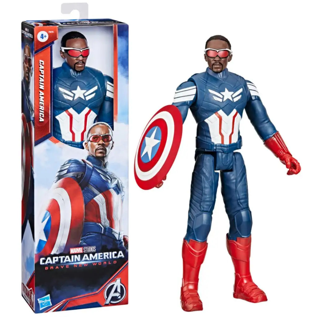 Avengers Titan Hero Captain America 29cm Spielfigur - Hasbro Bild 1