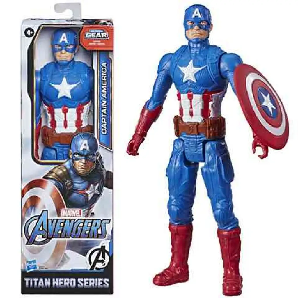 Avengers Titan Hero: Captain America 30cm Figur - Hasbro Bild 1