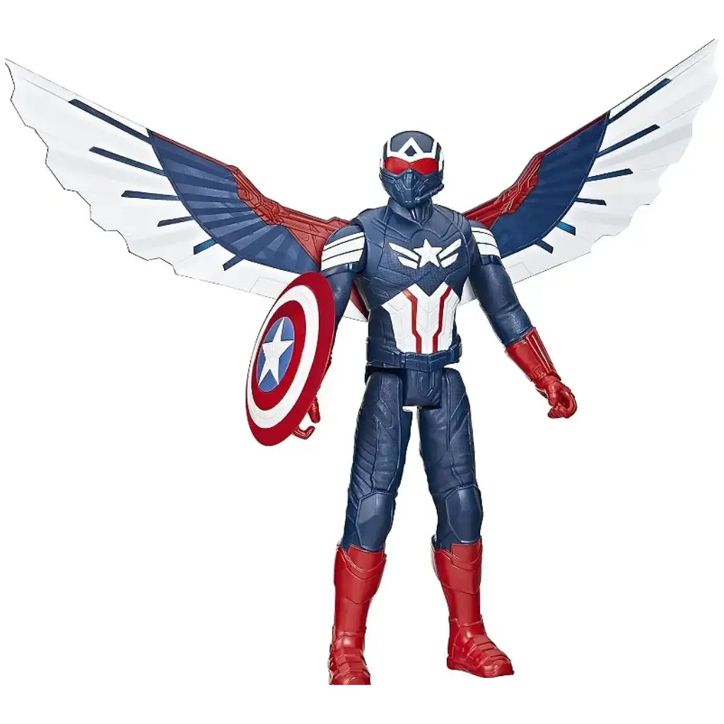 Avengers Titan Hero Maskierter Captain America 29cm Spielfigur - Hasbro Bild 2