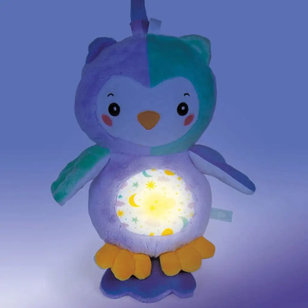 Baby Eule Plüsch mit Licht - Clementoni Bild 3