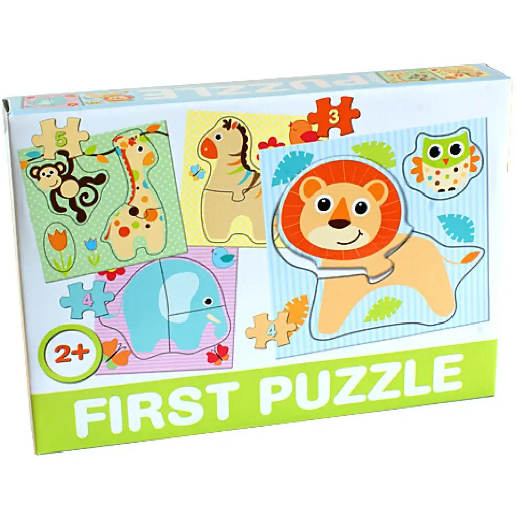 Baby-Tiere Baby-Puzzle - D-Toys Bild 1
