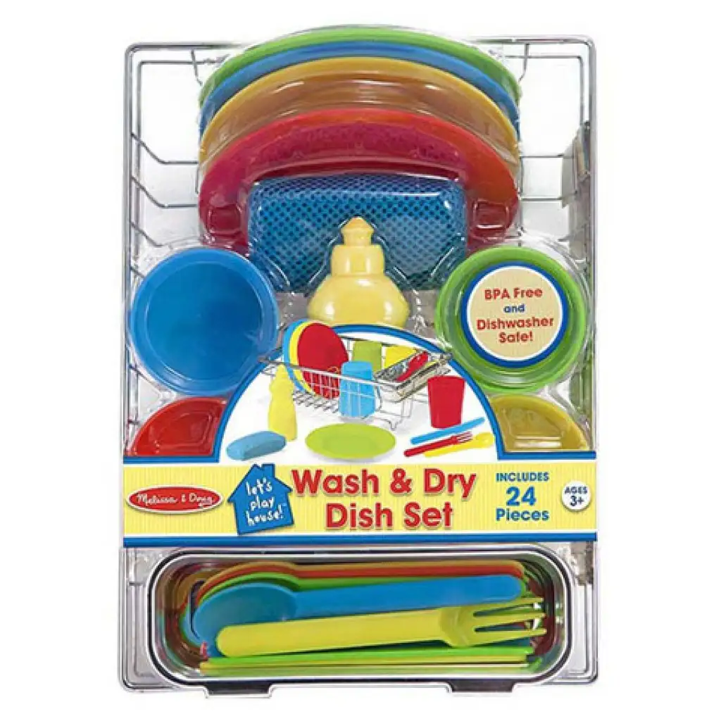 Backen-Kochen Küchen Geschirrset mit Abtropfer Spielset - Melissa & Doug Bild 3