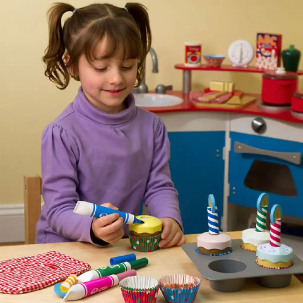 Backen-Kochen Cupcake Spielset - Melissa & Doug Bild 3