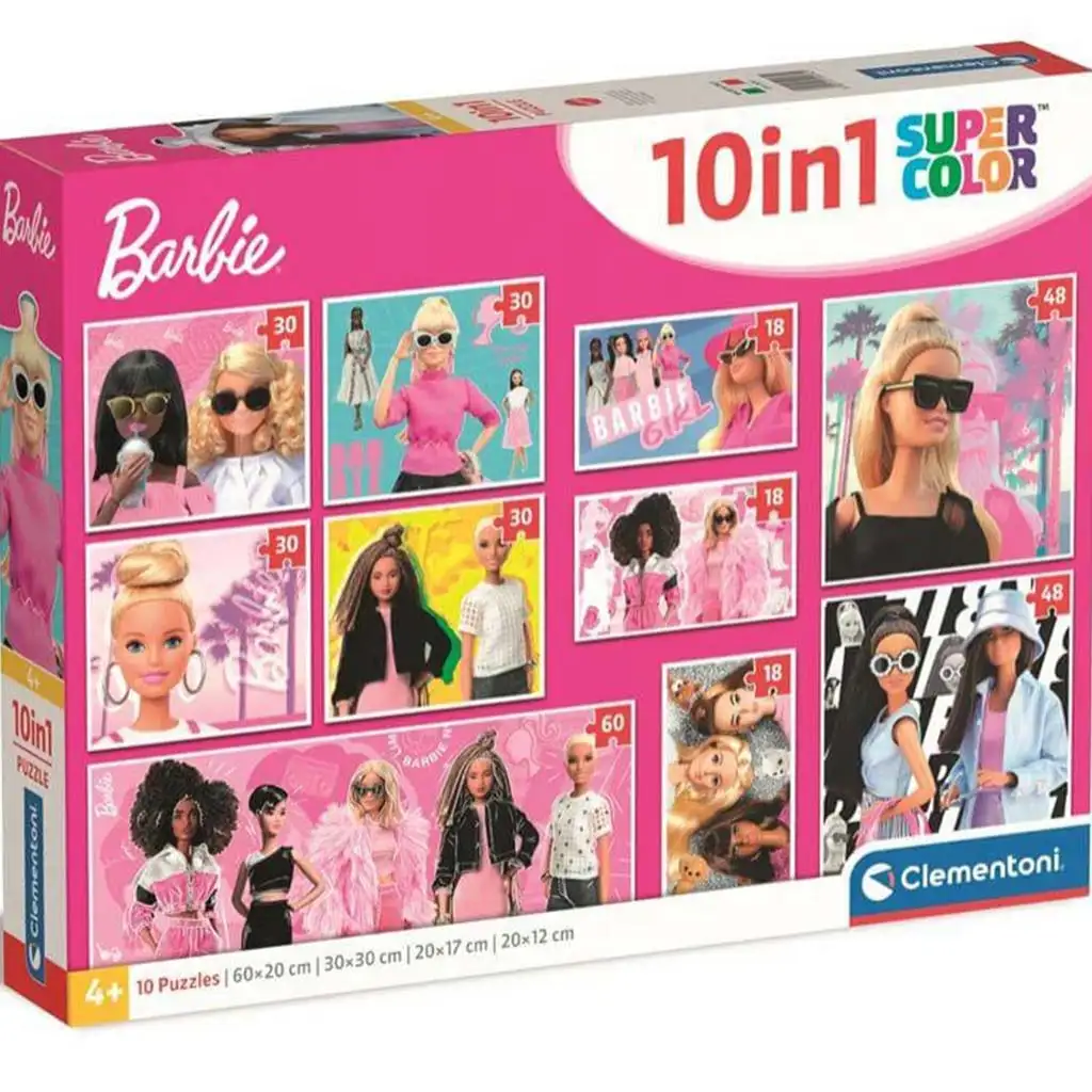 Barbie 10-in-1 Puzzle-Set - Clementoni Bild 1