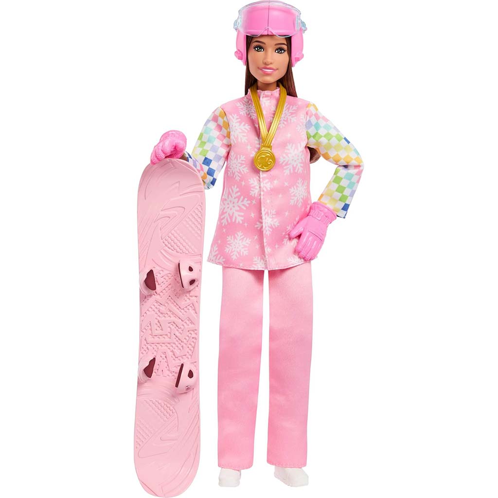 Barbie: 65. Jubiläums-Karrierepuppe – Snowboarderin Puppe – Mattel Bild 2