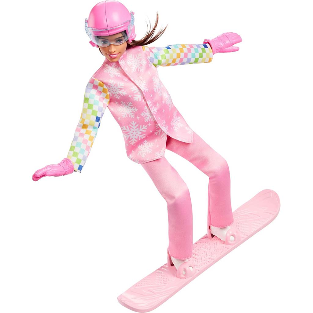 Barbie: 65. Jubiläums-Karrierepuppe – Snowboarderin Puppe – Mattel Bild 3
