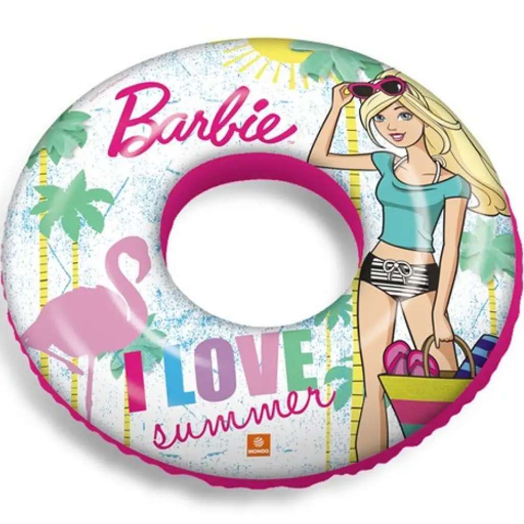 Barbie aufblasbarer Schwimmreifen 50cm Bild 1