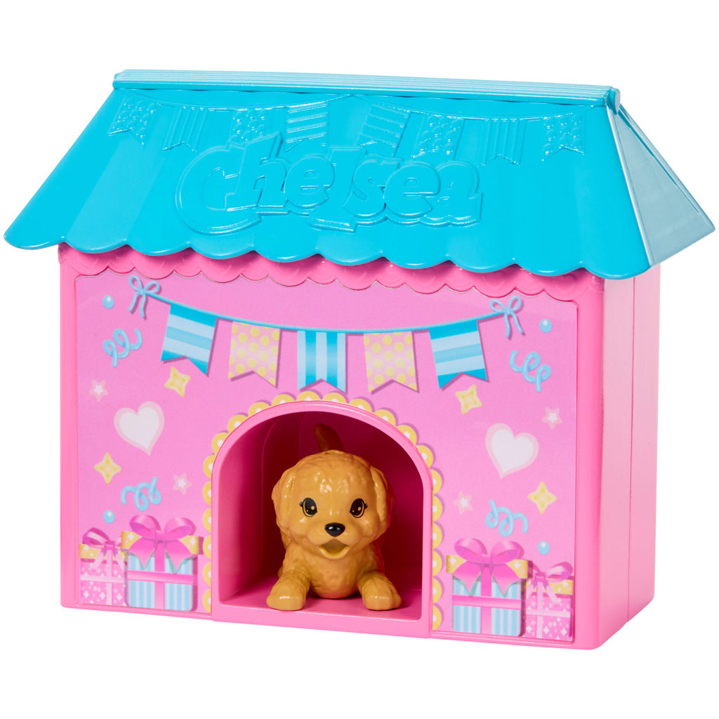 Barbie: Chelsea Geburtstagsfeier mit Puppe und Welpen – Mattel Bild 5