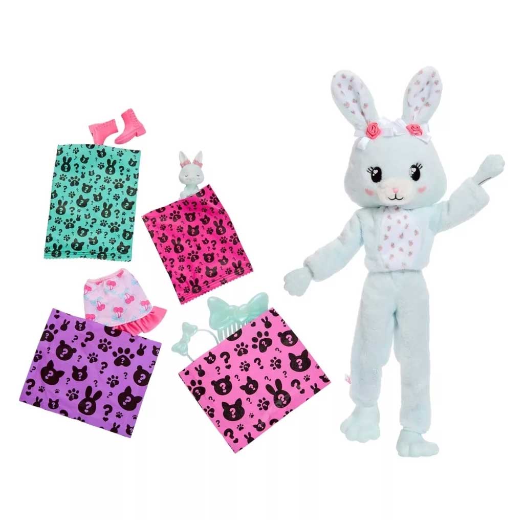 Barbie: Cutie Reveal Überraschungs-Puppe - Hase - Mattel Bild 2