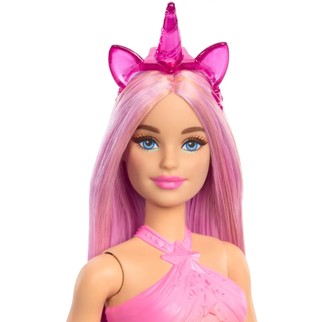 Barbie Dreamtopia: Einhornpuppe in rosa Kleid - Mattel Bild 3