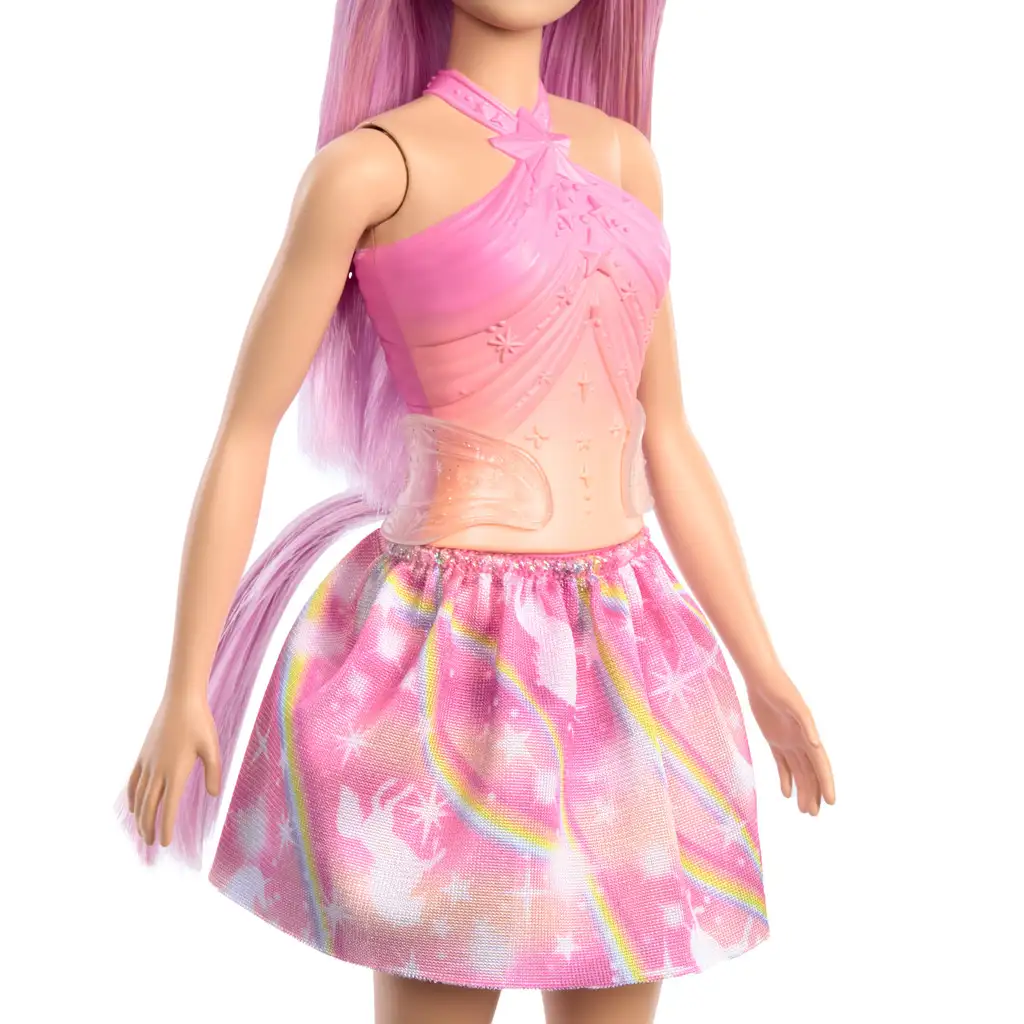 Barbie Dreamtopia: Einhornpuppe in rosa Kleid - Mattel Bild 4