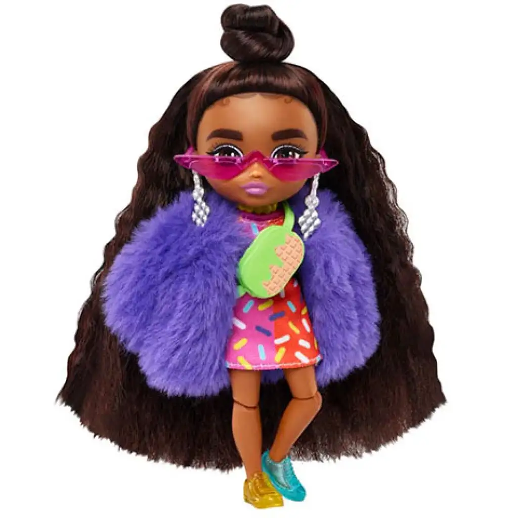 Barbie Extravagante Mini-Puppe mit ungleichen Schuhen - Mattel Bild 2