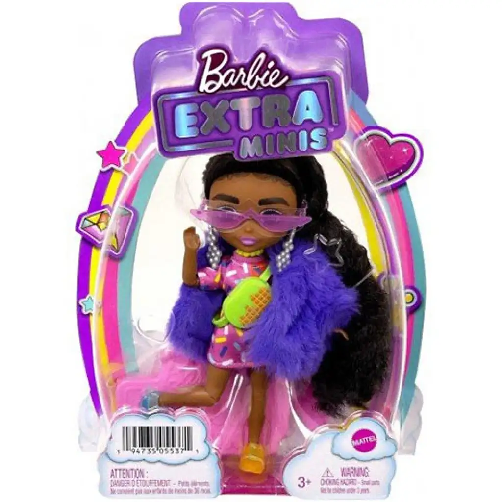 Barbie Extravagante Mini-Puppe mit ungleichen Schuhen - Mattel Bild 1