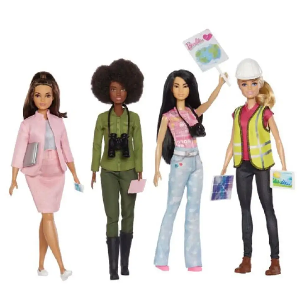 Barbie: Gemeinsam für die Erde Karrierepuppen 4er-Pack - Mattel Bild 2