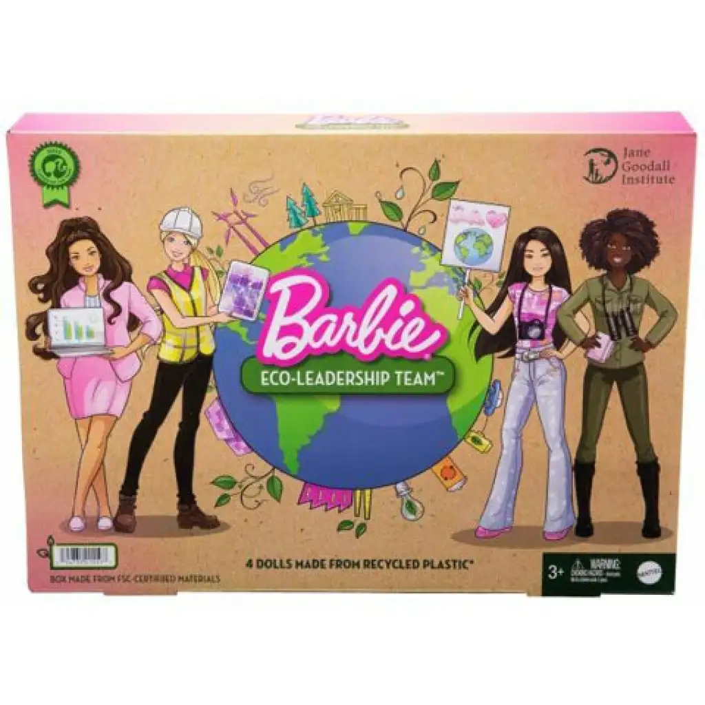 Barbie: Gemeinsam für die Erde Karrierepuppen 4er-Pack - Mattel Bild 1